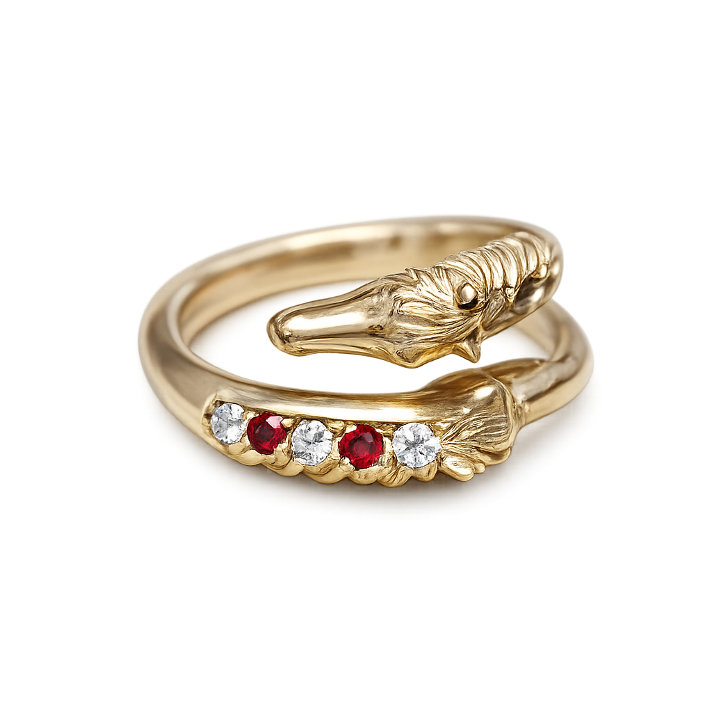 Bague Equus - Rubis