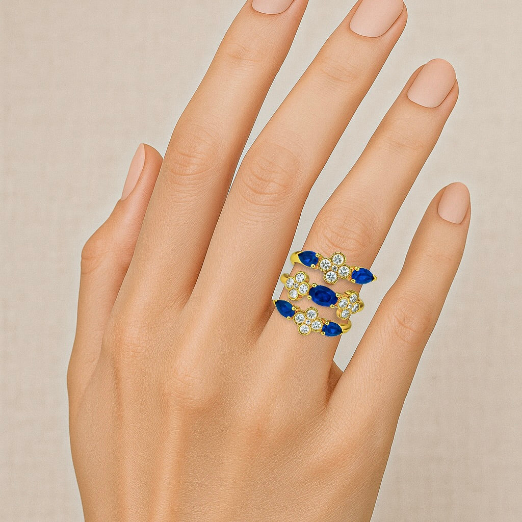 Bague Margaux - Saphirs