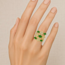 Charger l'image dans la galerie, Bague Margaux - Tsavorites