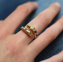 Charger l'image dans la galerie, Bague Equus - Émeraudes