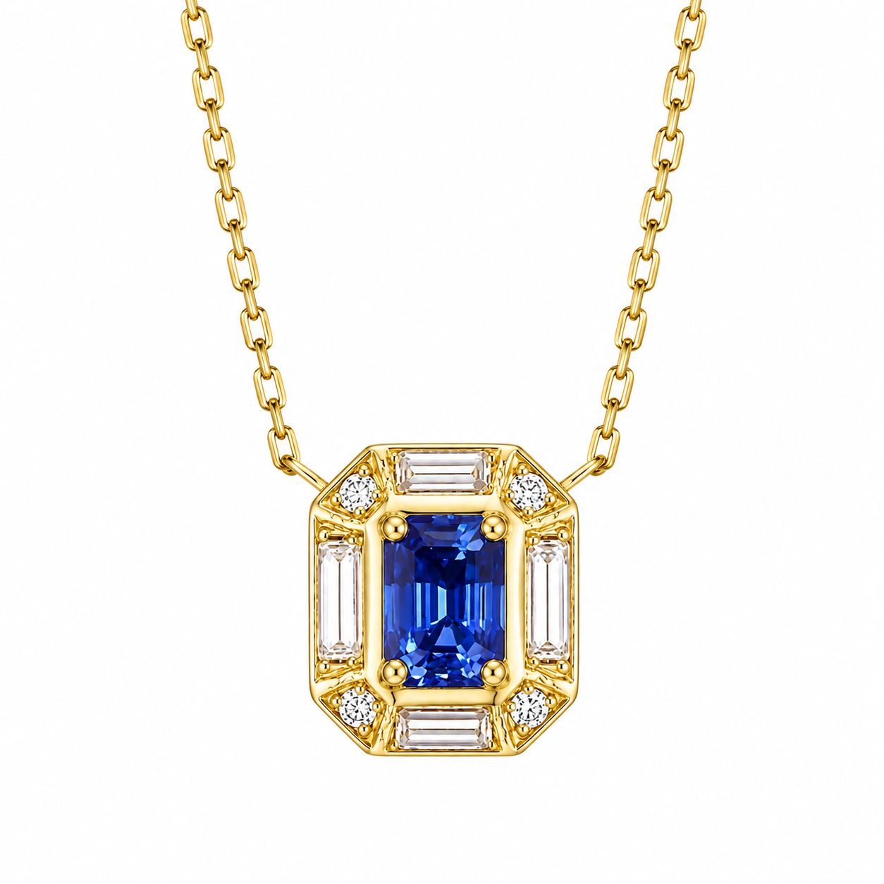 Saint-Germain Necklace - Sapphire