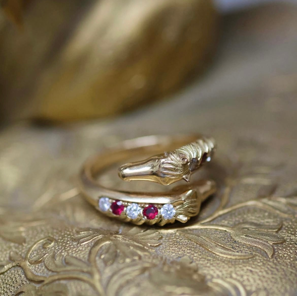 Equus Ring - Ruby