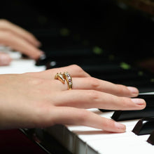 Charger l'image dans la galerie, Bague Equus - Émeraudes