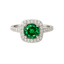 Charger l'image dans la galerie, Bague Sofia - Saphir vert