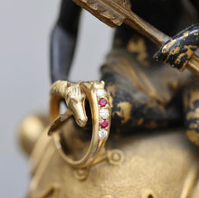 Charger l'image dans la galerie, Bague Equus - Émeraudes