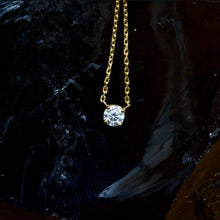 Charger l'image dans la galerie, Collier solitaire diamant - 0,25 ct