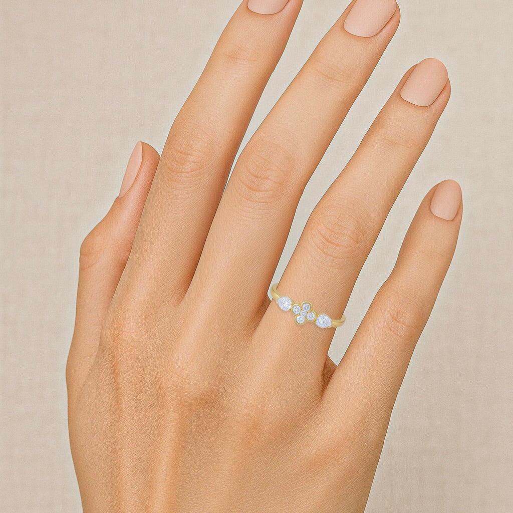 Pauline Ring - Diamonds