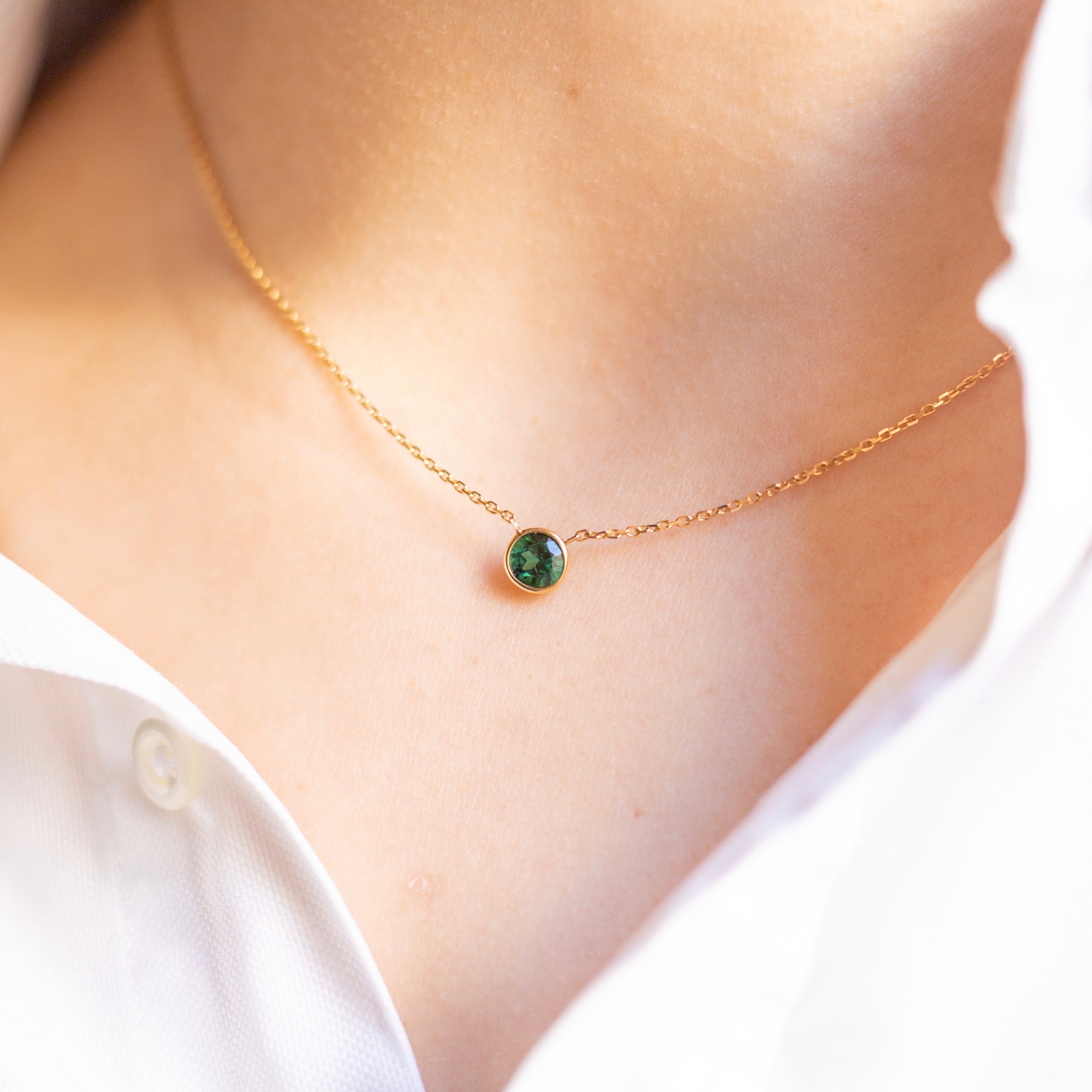 Collier Marguerite - Diamant 0,5 ct