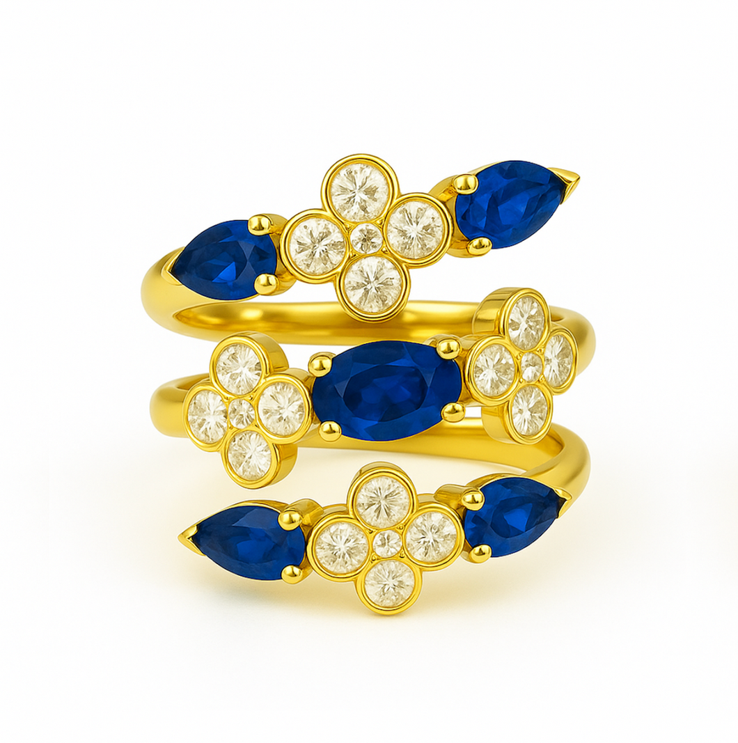Bague Margaux - Saphirs