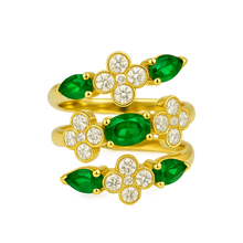 Charger l&#39;image dans la galerie, Bague Margaux - Tsavorites
