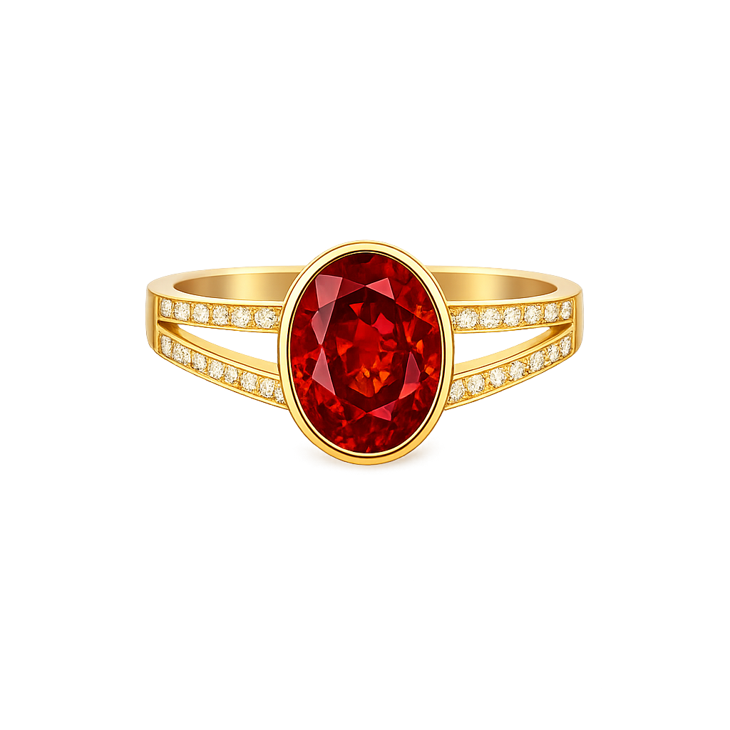 Alice Ring - Garnet