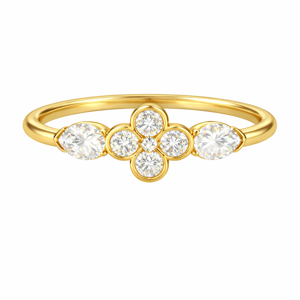 Pauline Ring - Diamonds