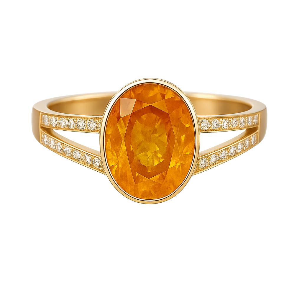 Bague Alice - Citrine