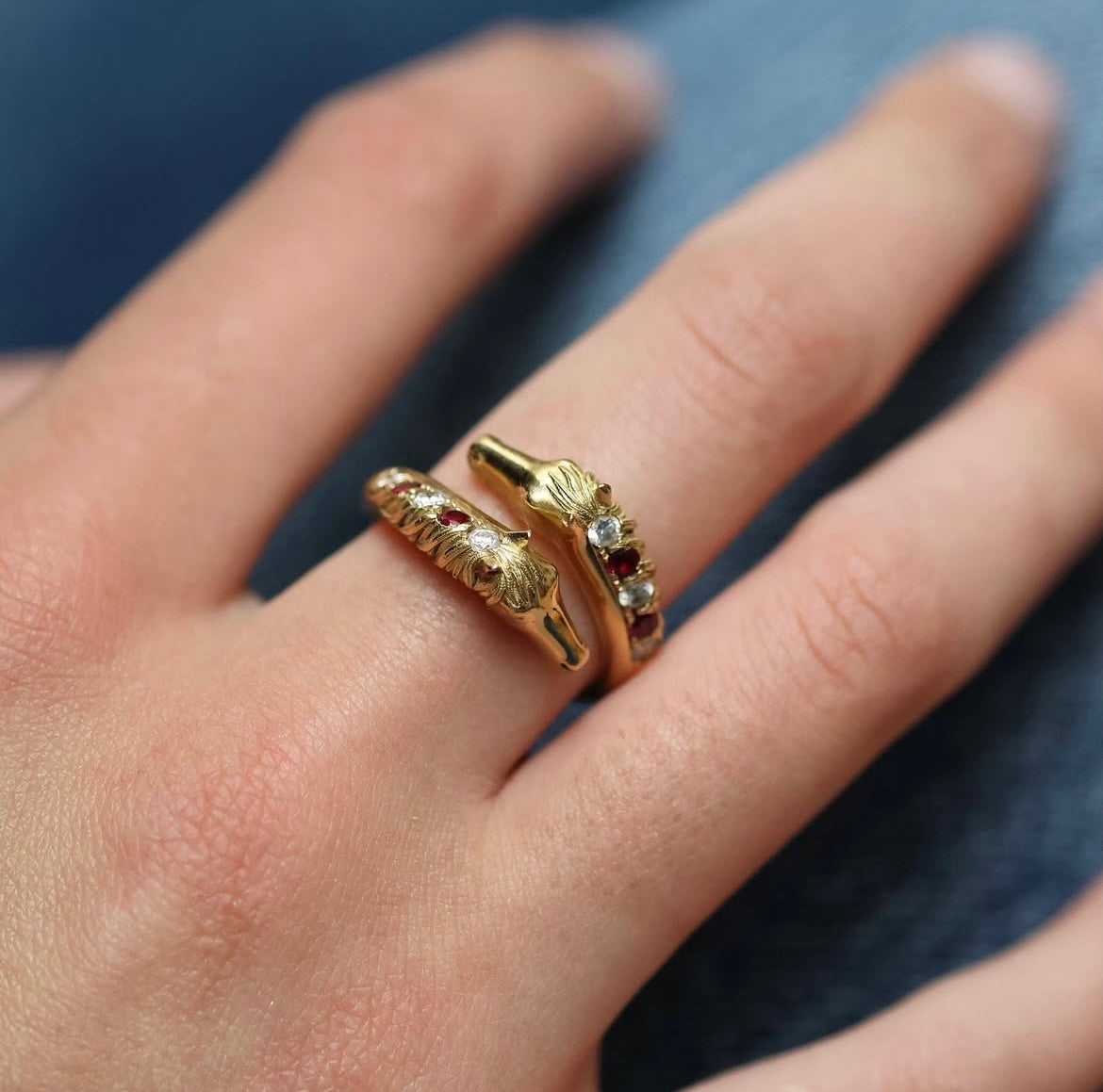 Equus Ring - Ruby