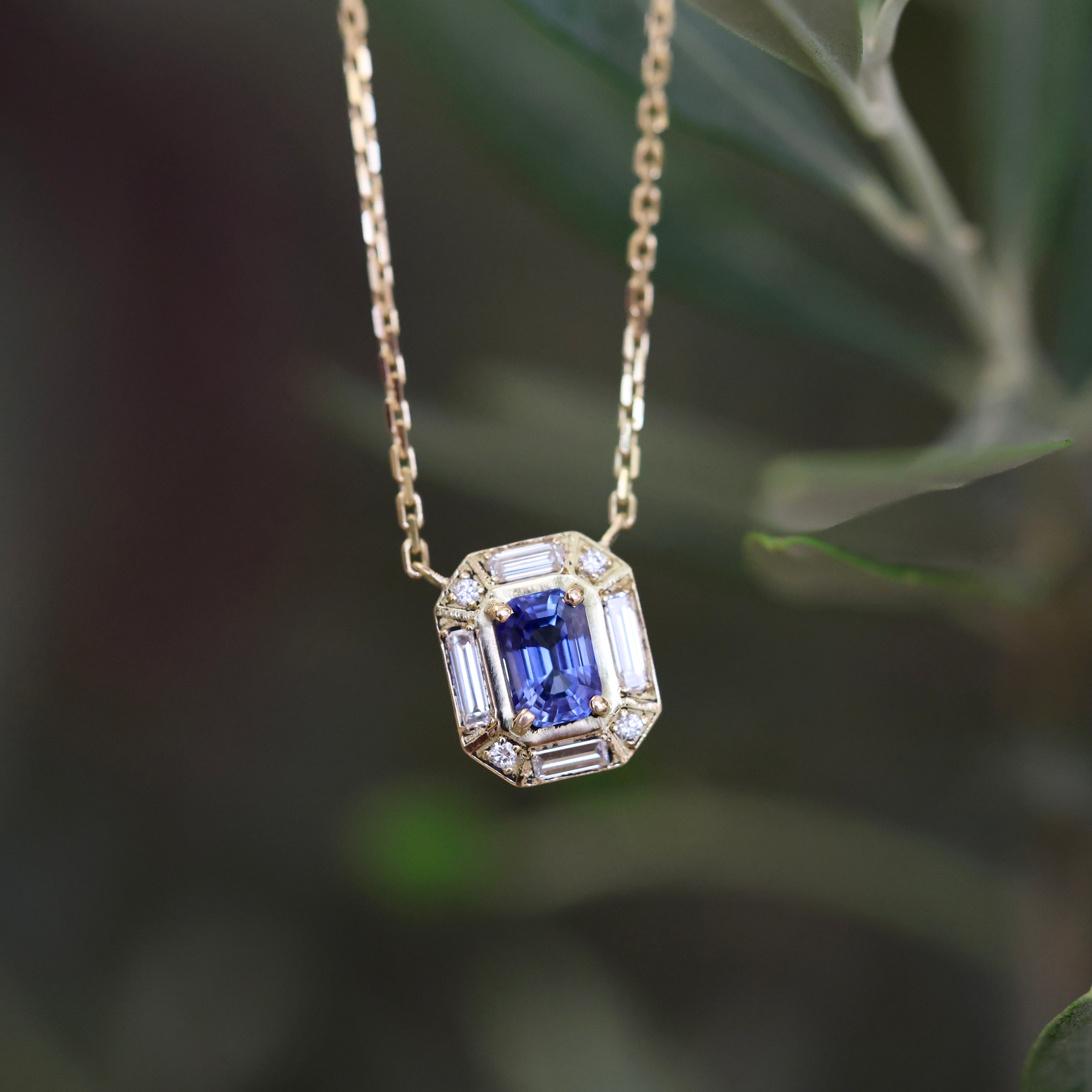 Saint-Germain Necklace - Sapphire