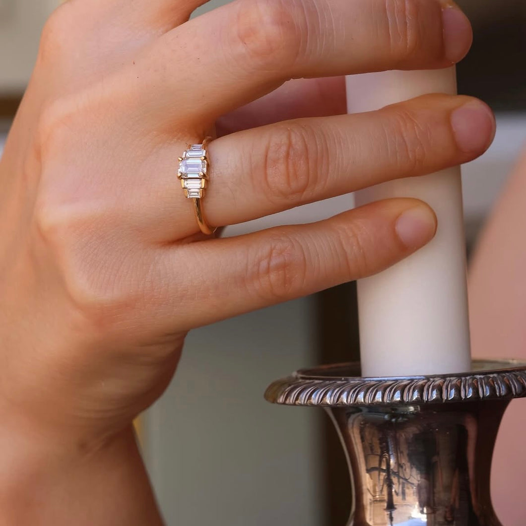 Bague Art-déco
