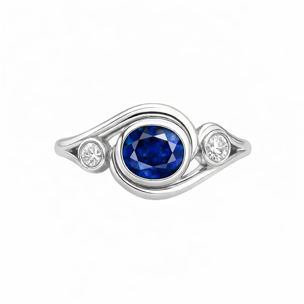 Marine Ring - Blue Sapphire