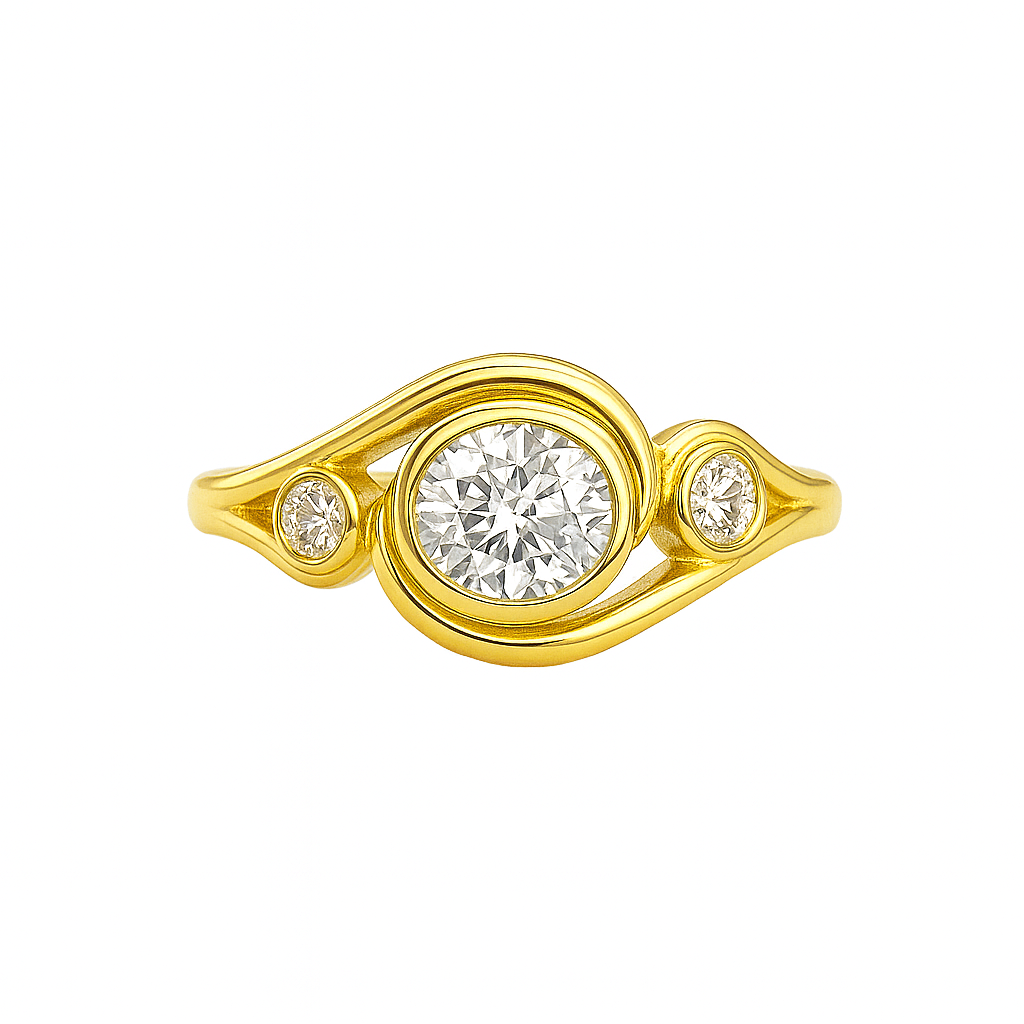 Bague Marine - Diamant