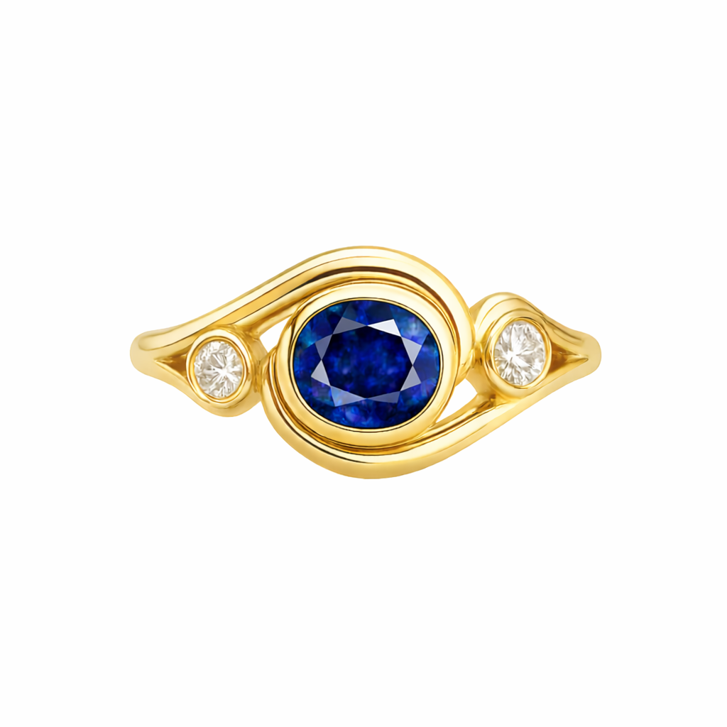 Marine Ring - Blue Sapphire