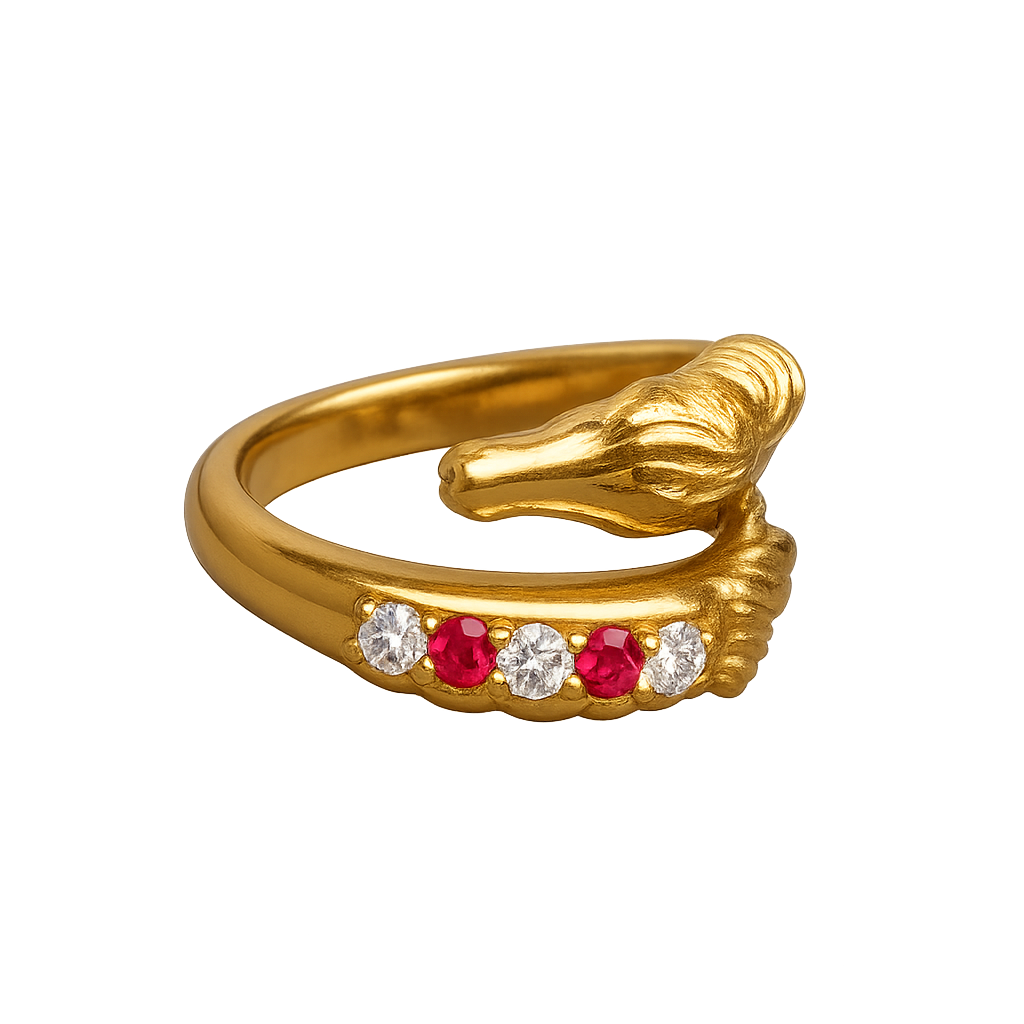 Bague Equus - Rubis