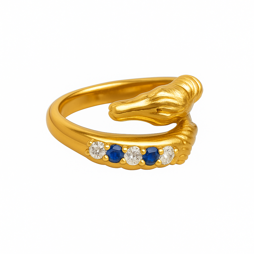 Bague Equus - Saphirs