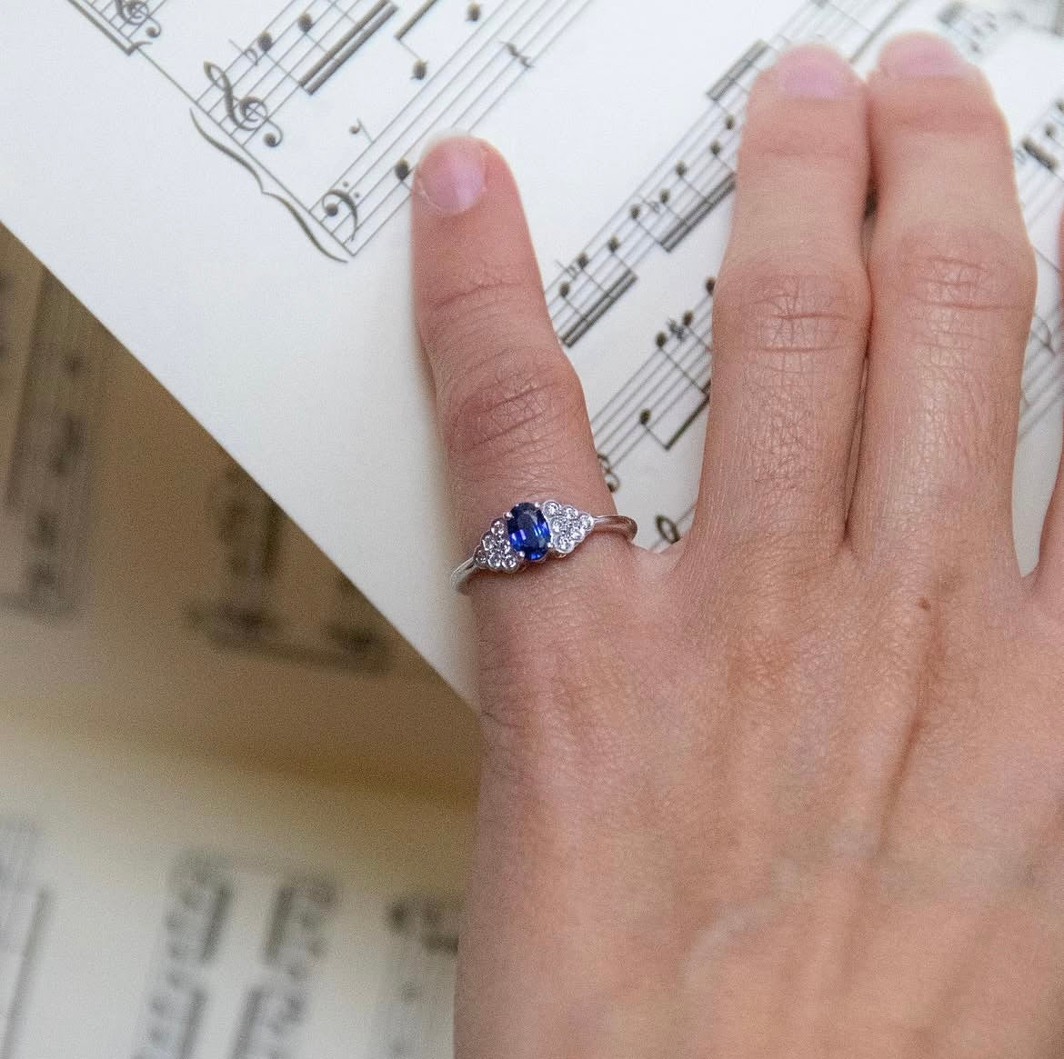 Lorraine Ring - Sapphire