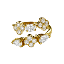 Charger l&#39;image dans la galerie, Bague Elisabeth - Diamants
