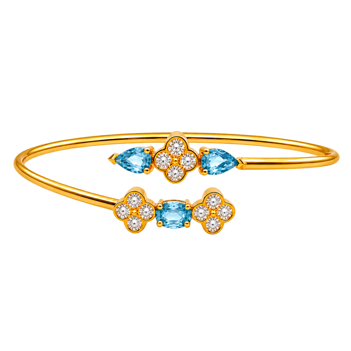 Bracelet Diane - Aigues-Marines