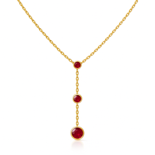 Charger l&#39;image dans la galerie, Collier Claire - Grenats
