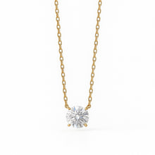 Charger l&#39;image dans la galerie, Collier solitaire diamant - 0,25 ct
