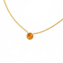 Charger l&#39;image dans la galerie, Collier Marguerite - Citrine
