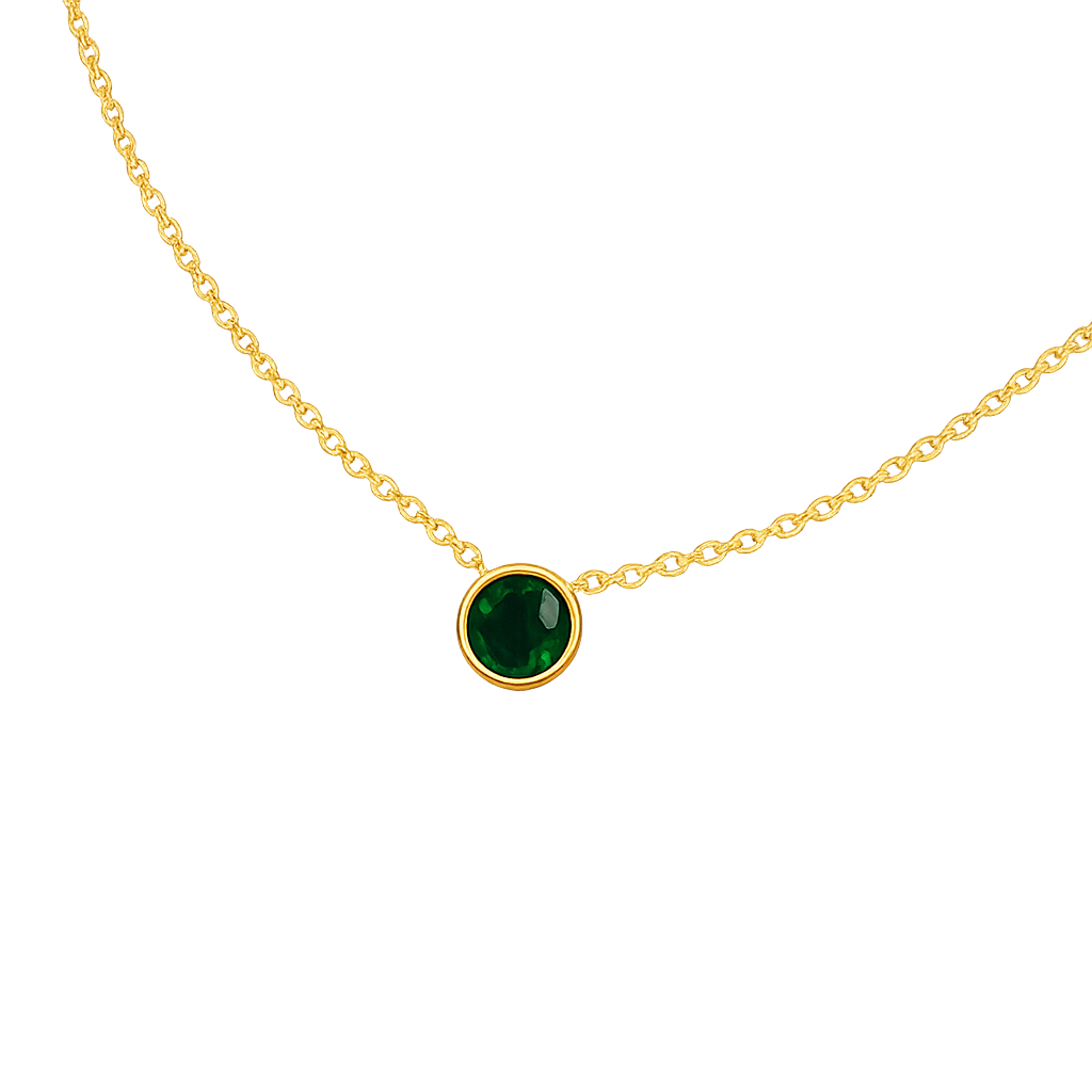 Daisy Necklace - Tourmaline