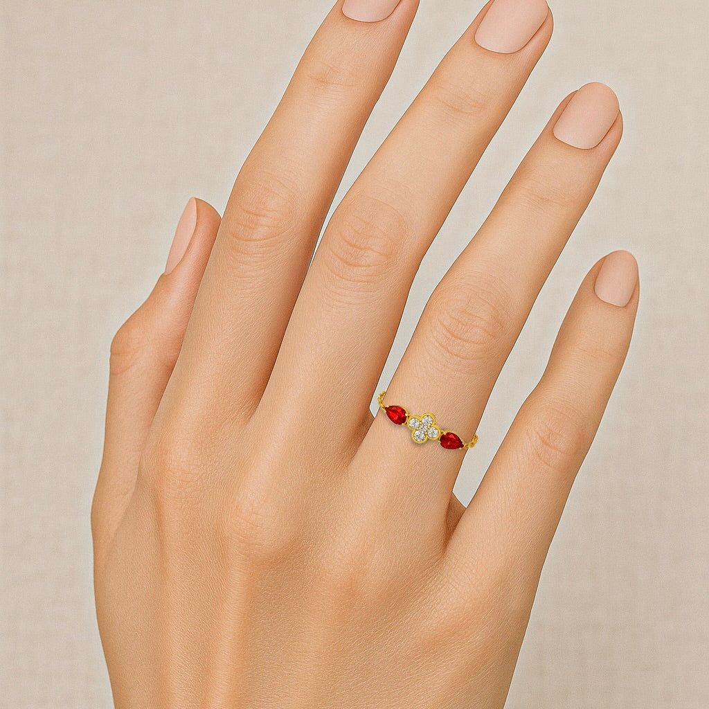 Charlotte Ring - Garnets
