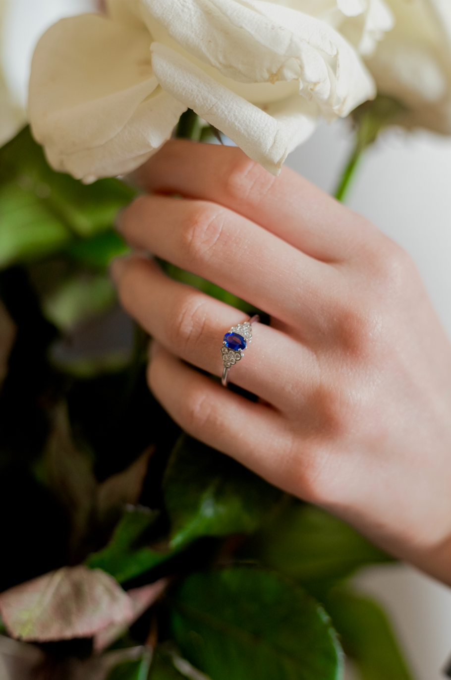 Lorraine Ring - Sapphire