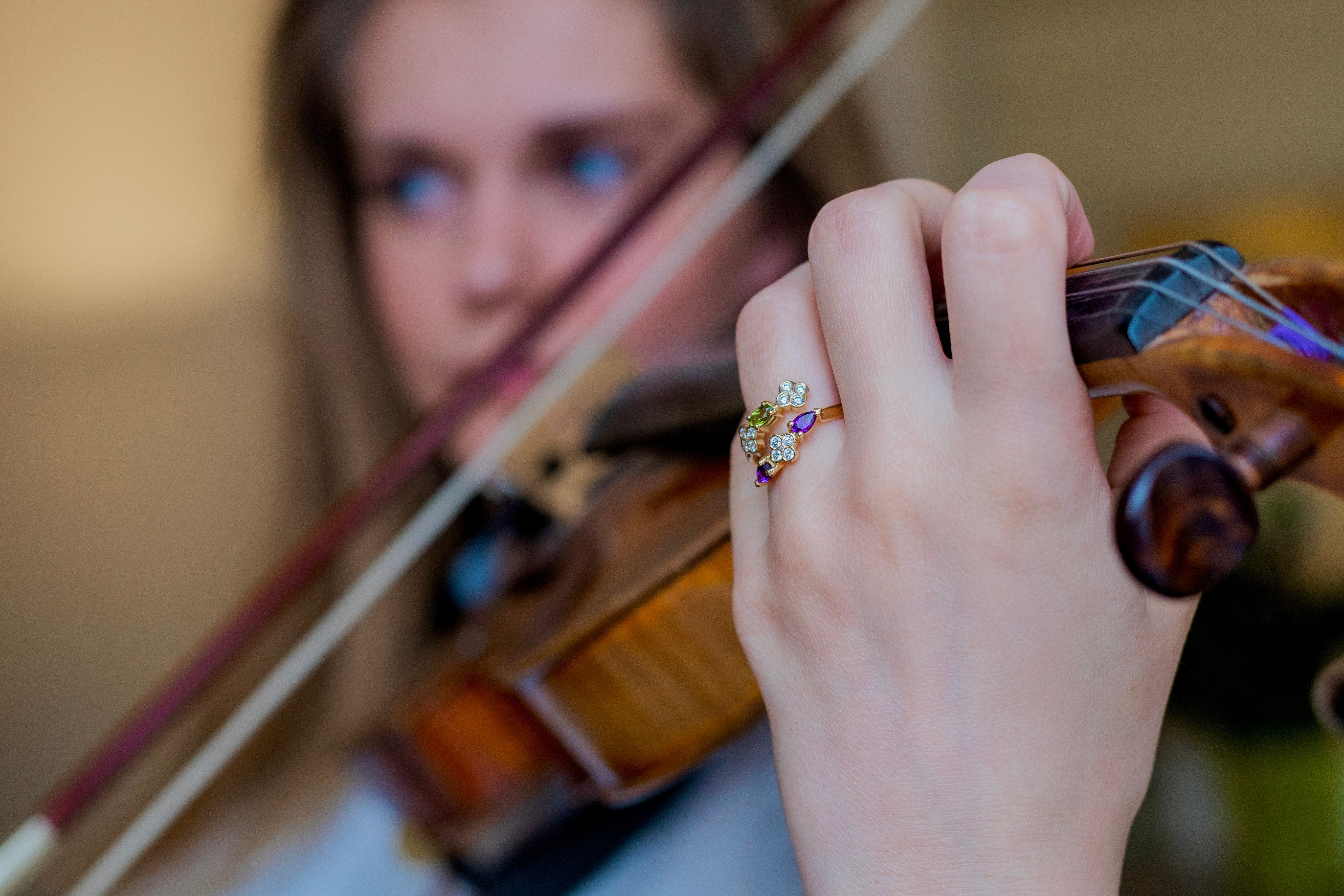Elisabeth Ring - Topaz and Sapphires